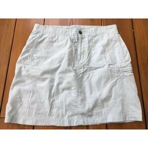 Columbia Titanium Light Blue Nylon Quick Dry Travel Golf Tennis Skort Skirt 4 30